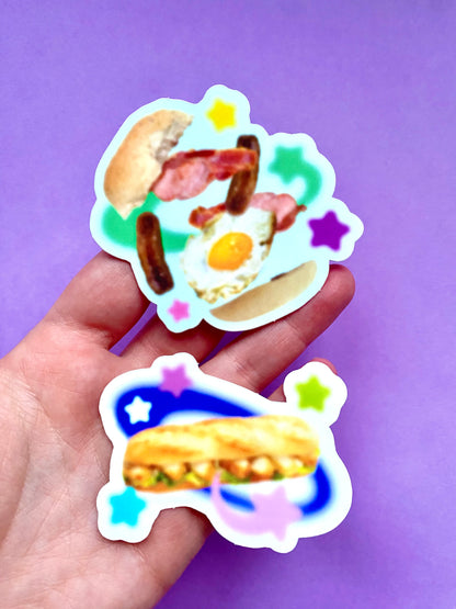 dreamy breakfast bap sticker