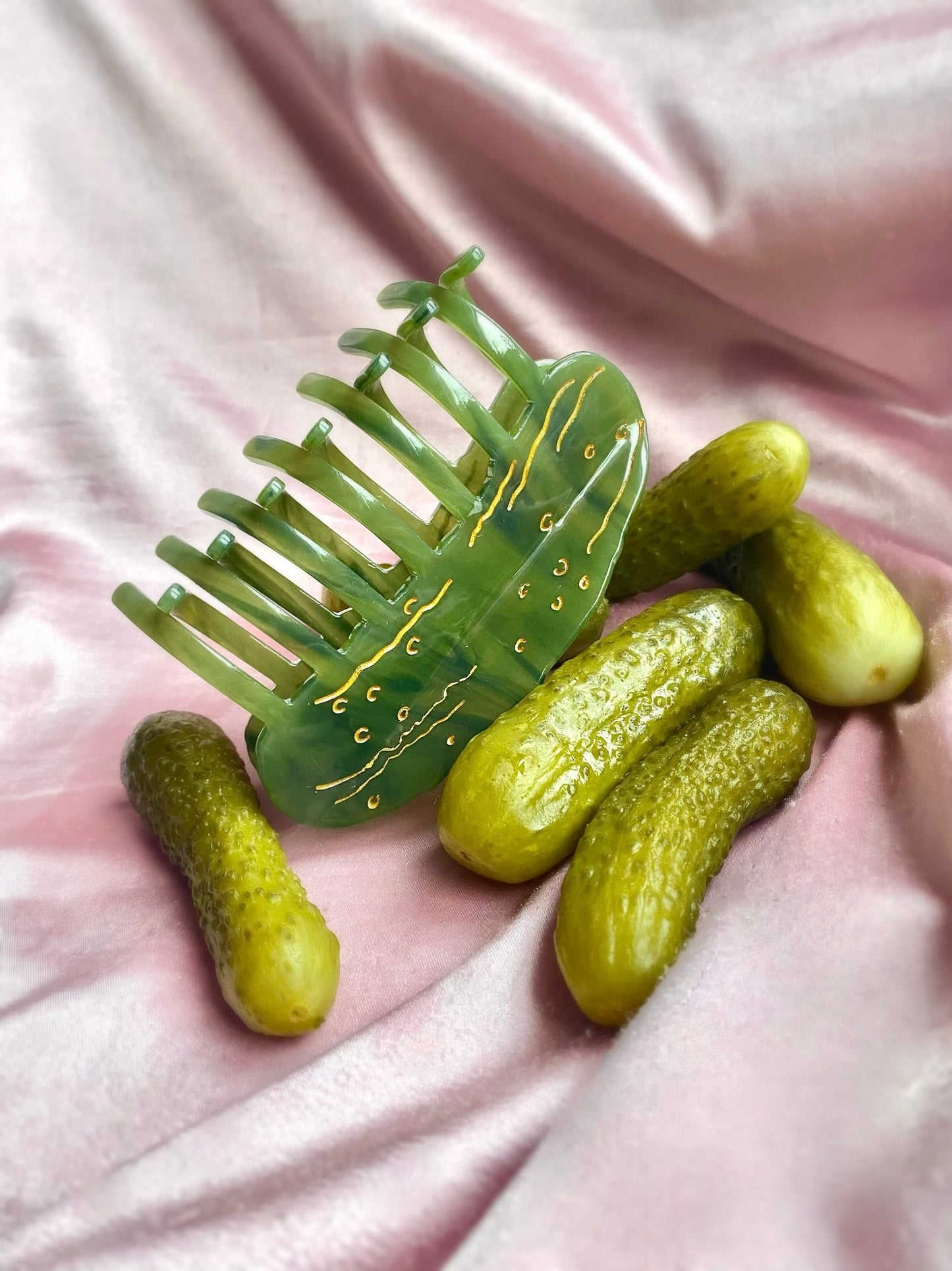 pickle hair claw clip **PREORDER SHIPPING EARLY 2025***