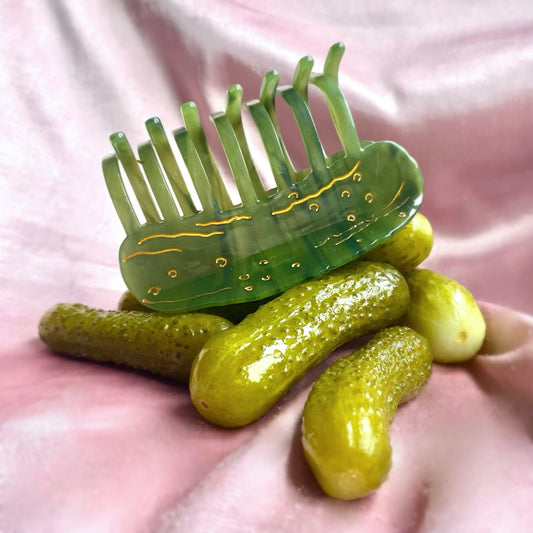 pickle hair claw clip **PREORDER SHIPPING EARLY 2025***