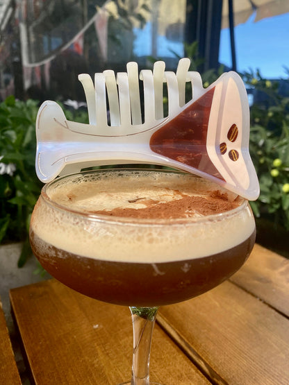 espresso martini claw clip